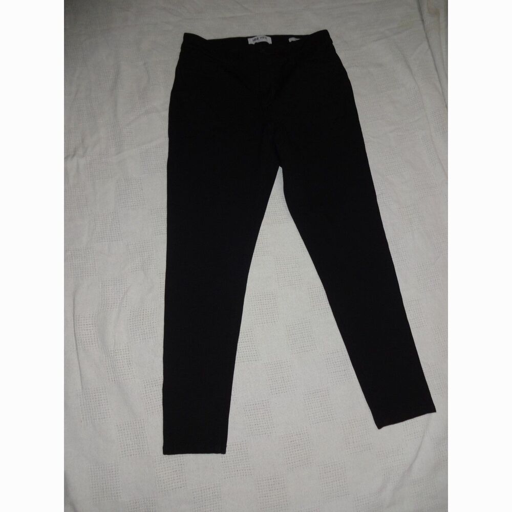 Nine West Black Cigarette Mid Rise Skinny Pants Size 6 | Soft Stretch - Picture 4 of 8